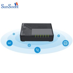 High-performance 2 FXS VoIP Adapter