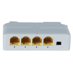 Gigabit PoE Extender 3 Port 10/100/1000M 802.3af/at Network PoE Extender Connect PTZ