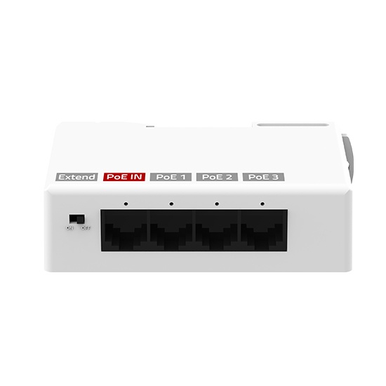 100Mbps 1 In 3 Out POE Extender