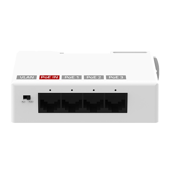 1000Mbps 1 In 3 Out POE Extender