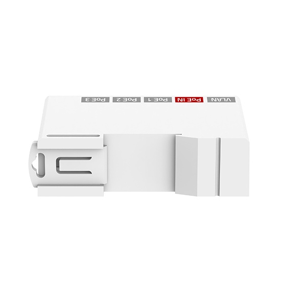 1000Mbps 1 In 3 Out POE Extender