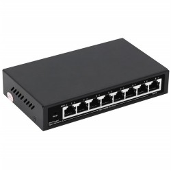 Socket 8 Port 8 Port Gigabit Web Managed Ethernet POE Switch