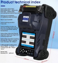 AUA-15F fiber  fusion  splicer