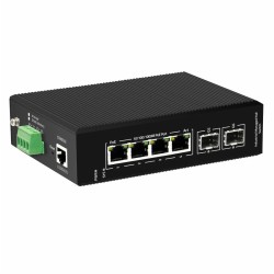 6 Ports Gigabit Managed Industrial PoE Switch