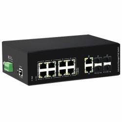 BT 90w 14 Ports Gigabit Managed Industrial PoE Switch