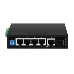 6-Port Gigabit PoE+ Switch – Small Network Switch with SFP