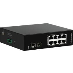 10-Ports Gigabit Industrial PoE Switch