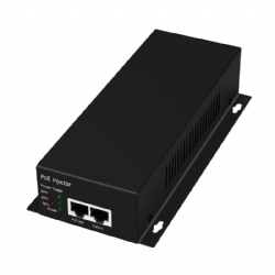 90W Gigabit Ethernet POE injector