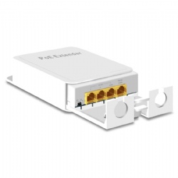 4 Port POE Repeater Waterproof Outdoor Gigabit Extender 30w