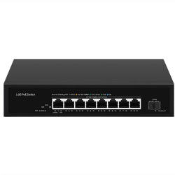 9 Port 10 Gigabit Uplink 2.5G Ethernet POE Switch