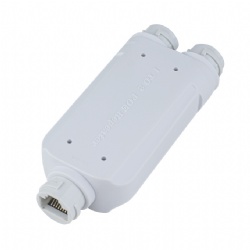 1 to 2 waterproof poe extender outdoor installation for surveillance system