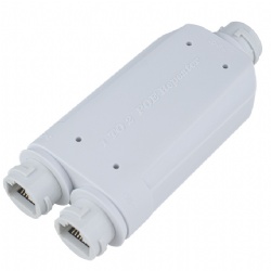 1 to 2 waterproof poe extender outdoor installation for surveillance system